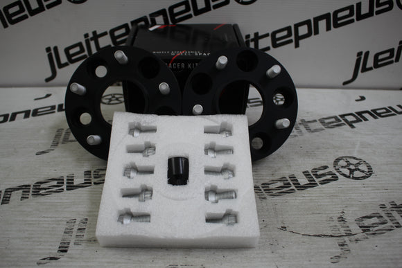 Kit Alargadores/Espaçadores Japan Racing 25mm 5x112 to 5x112 66.6 (M12x1.5 » M14x1.5) - Fazemos Montagem/Envio