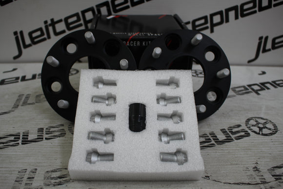 Kit Alargadores/Espaçadores Japan Racing 15mm 5x112 to 5x112 57.1 (M12x1.5 » M14x1.5) - Fazemos Montagem/Envio