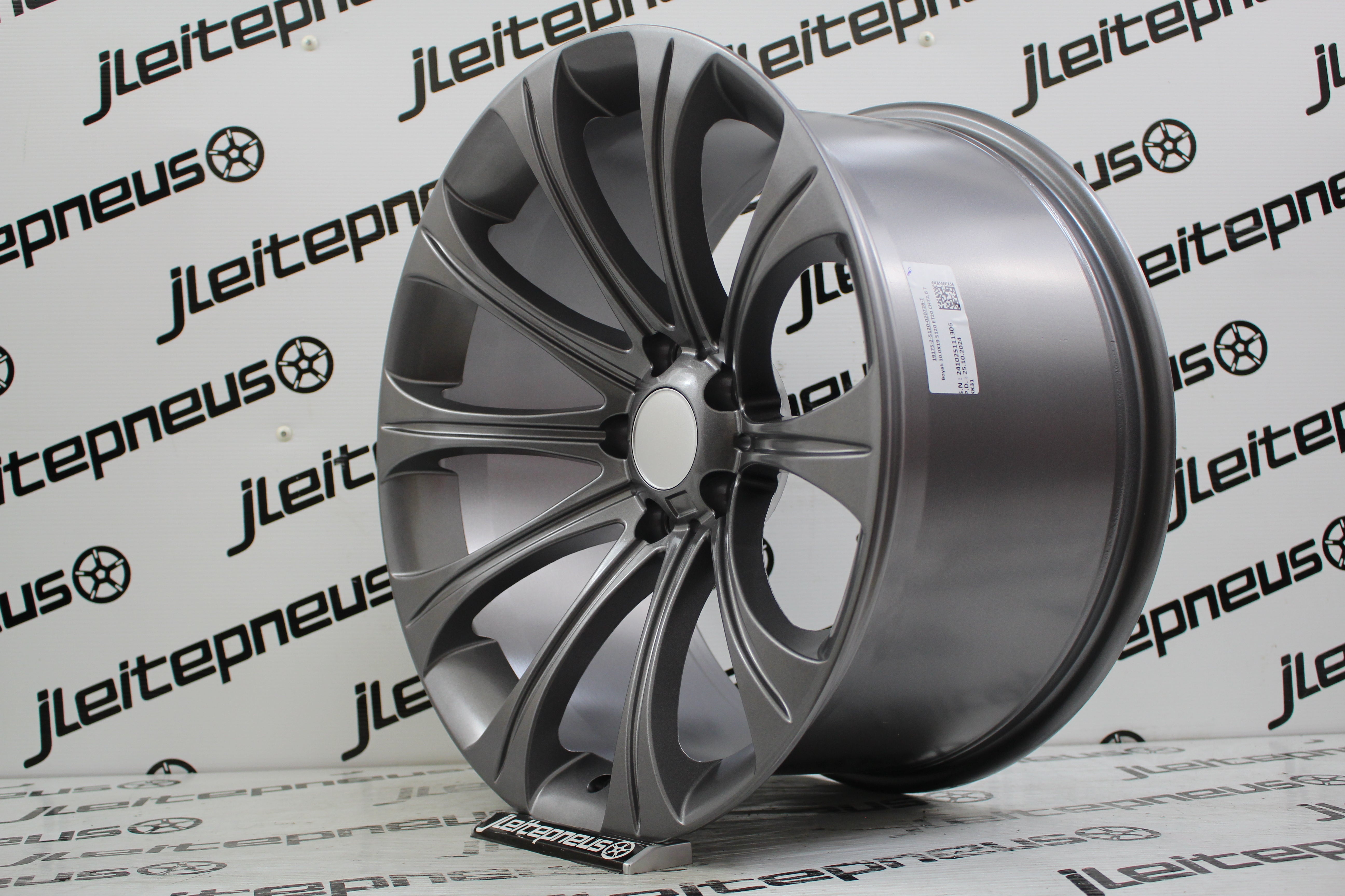 Jantes Novas BMW E60 E61 M5 19 5x120 9+10 ET20+14 - Fazemos Montagem/Envio