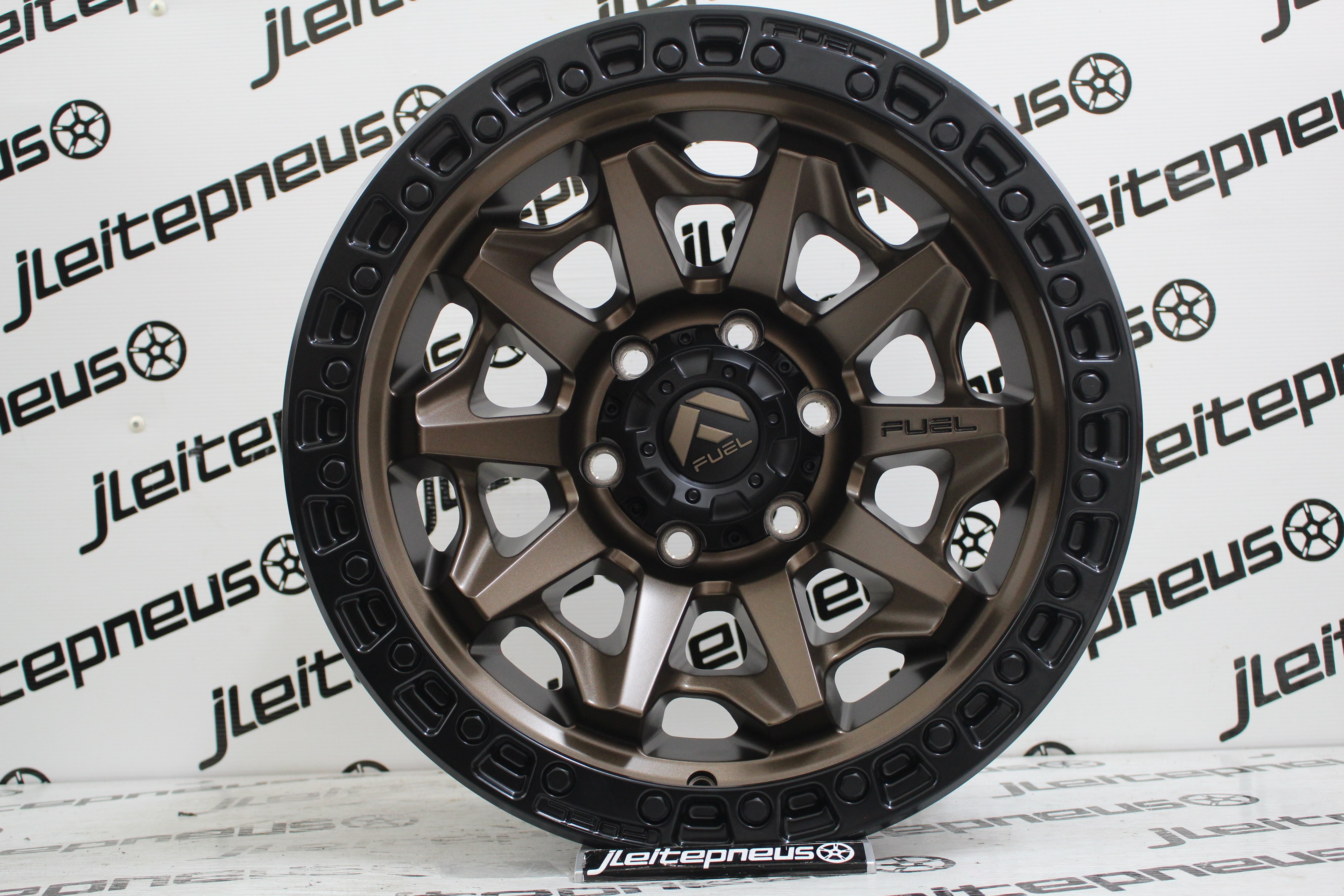 Jantes Novas Fuel 18 6x139.7 9 ET1 - Fazemos Montagem/Envio