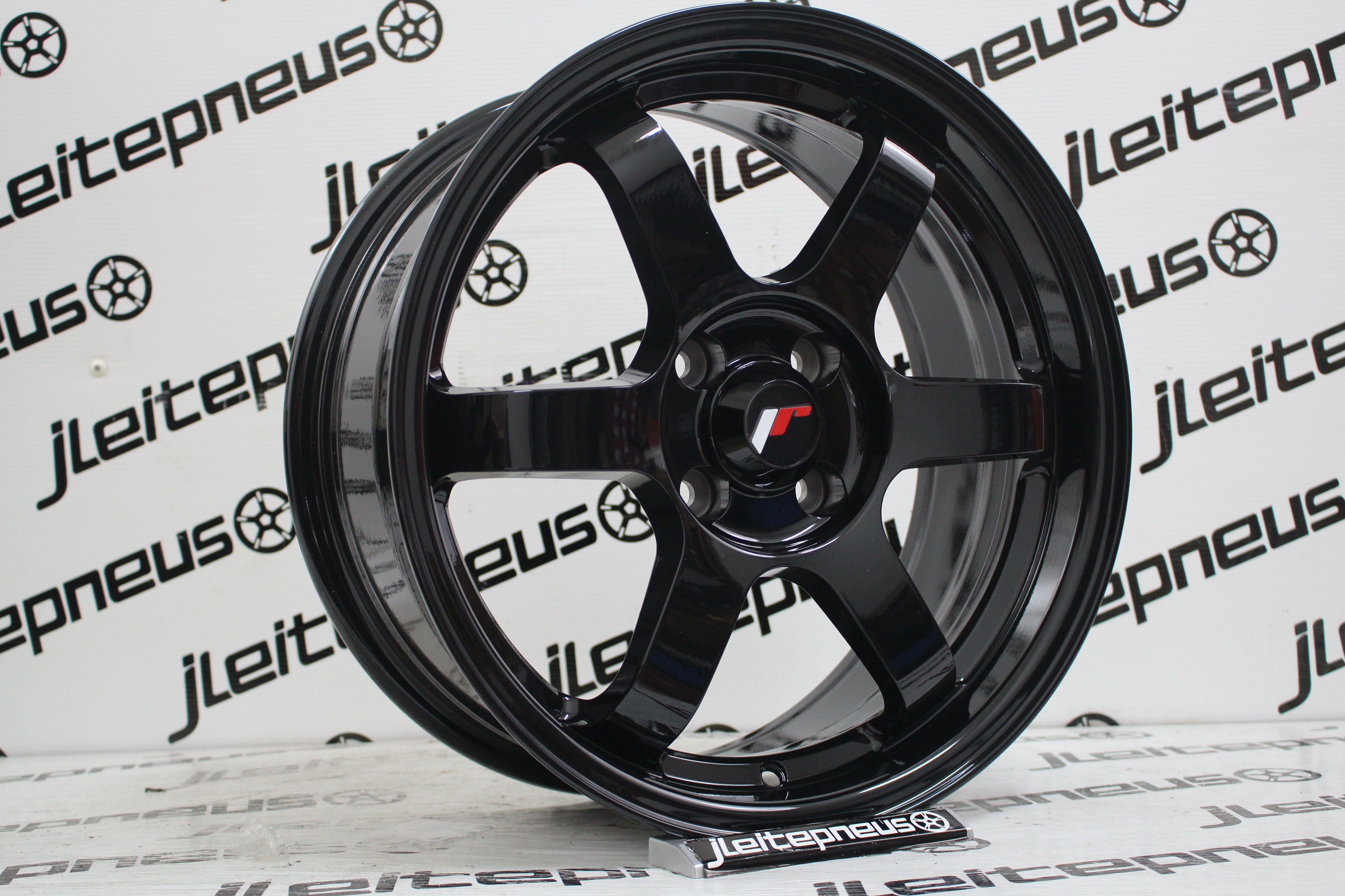 Jantes Novas Japan Racing JR3 16 4x100 7 ET25 - Fazemos Montagem/Envio