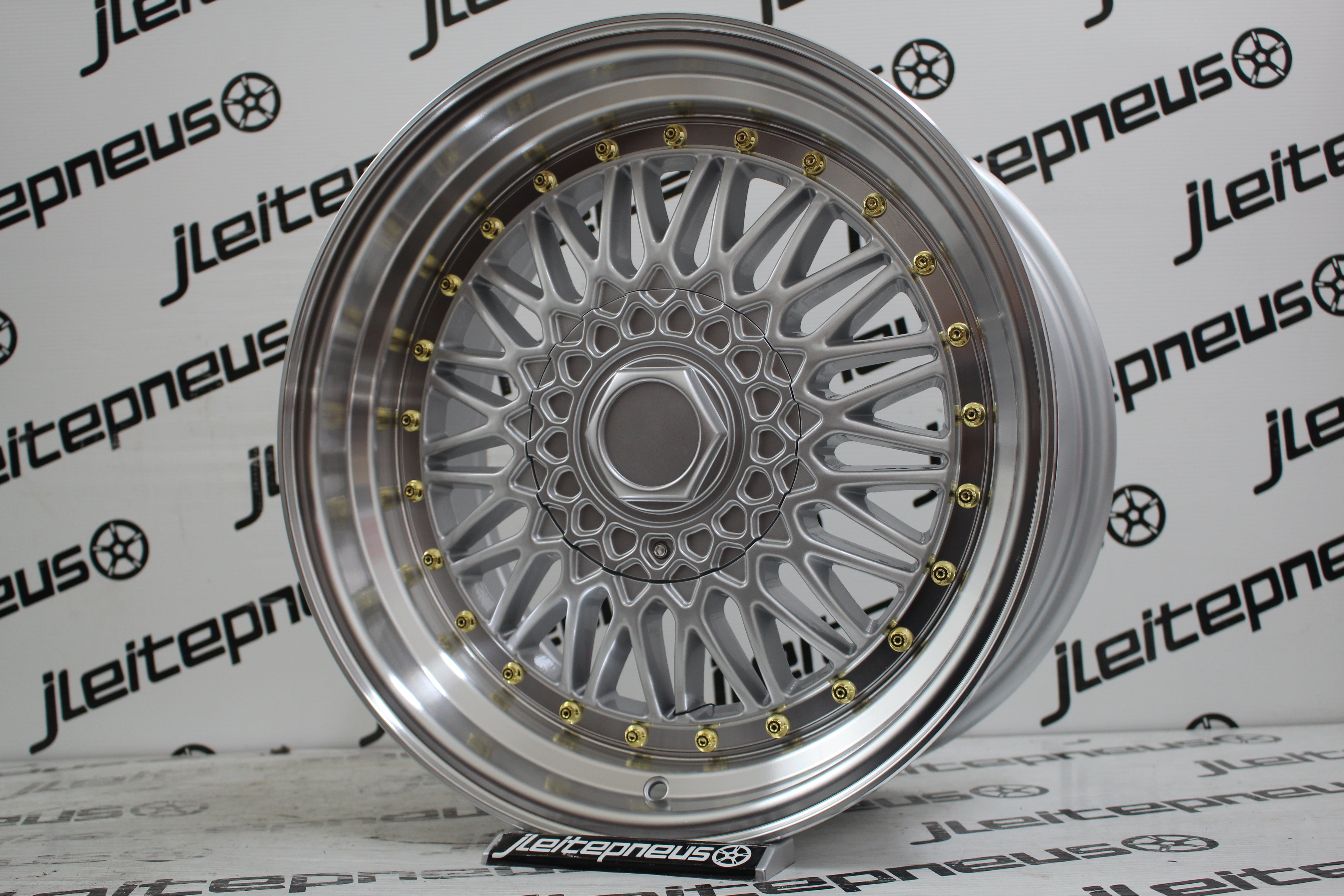 Jantes Novas Japan Racing JR9 17 4x100/108 8.5 ET20 - Fazemos Montagem/Envio