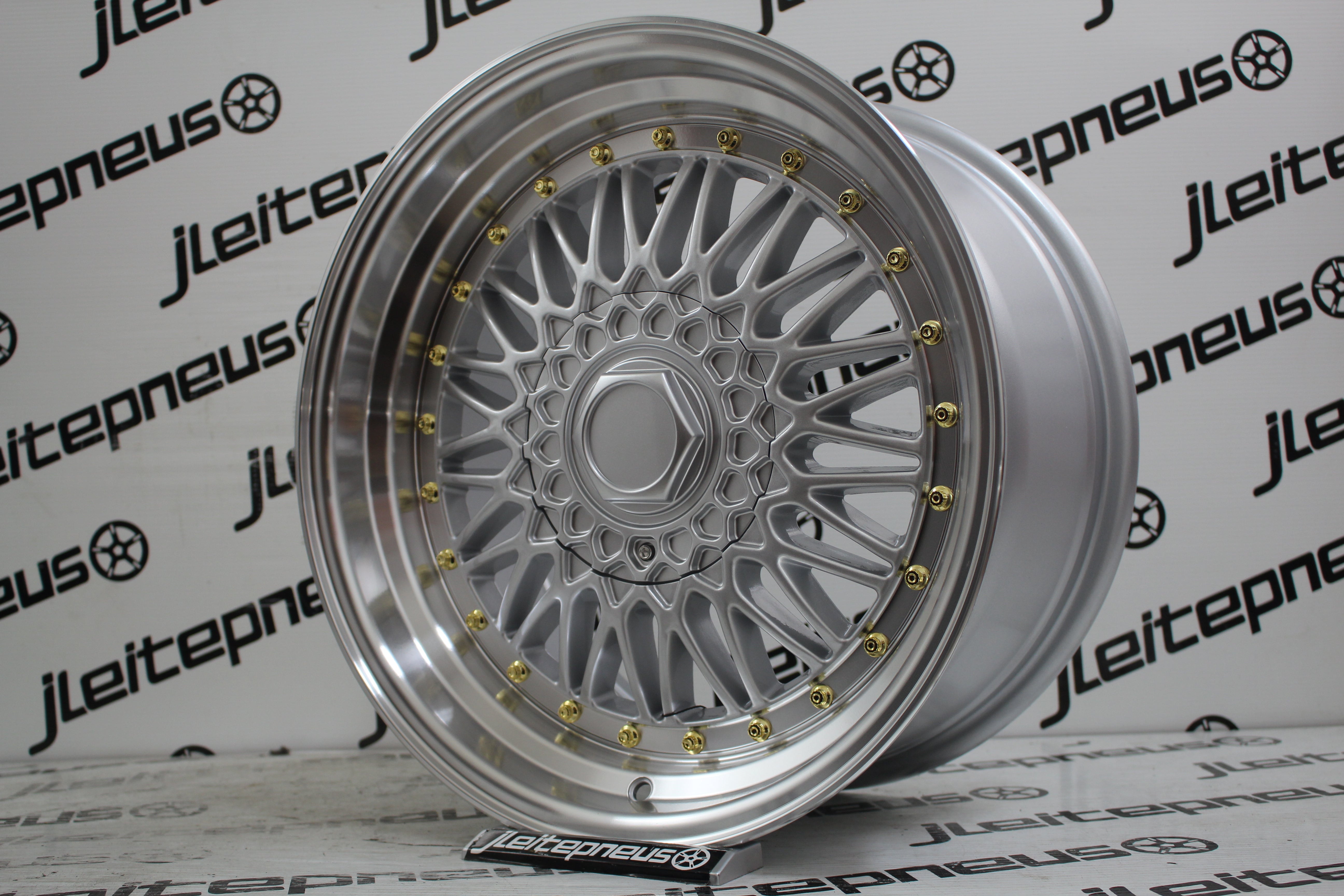 Jantes Novas Japan Racing JR9 17 4x100/108 8.5 ET20 - Fazemos Montagem/Envio