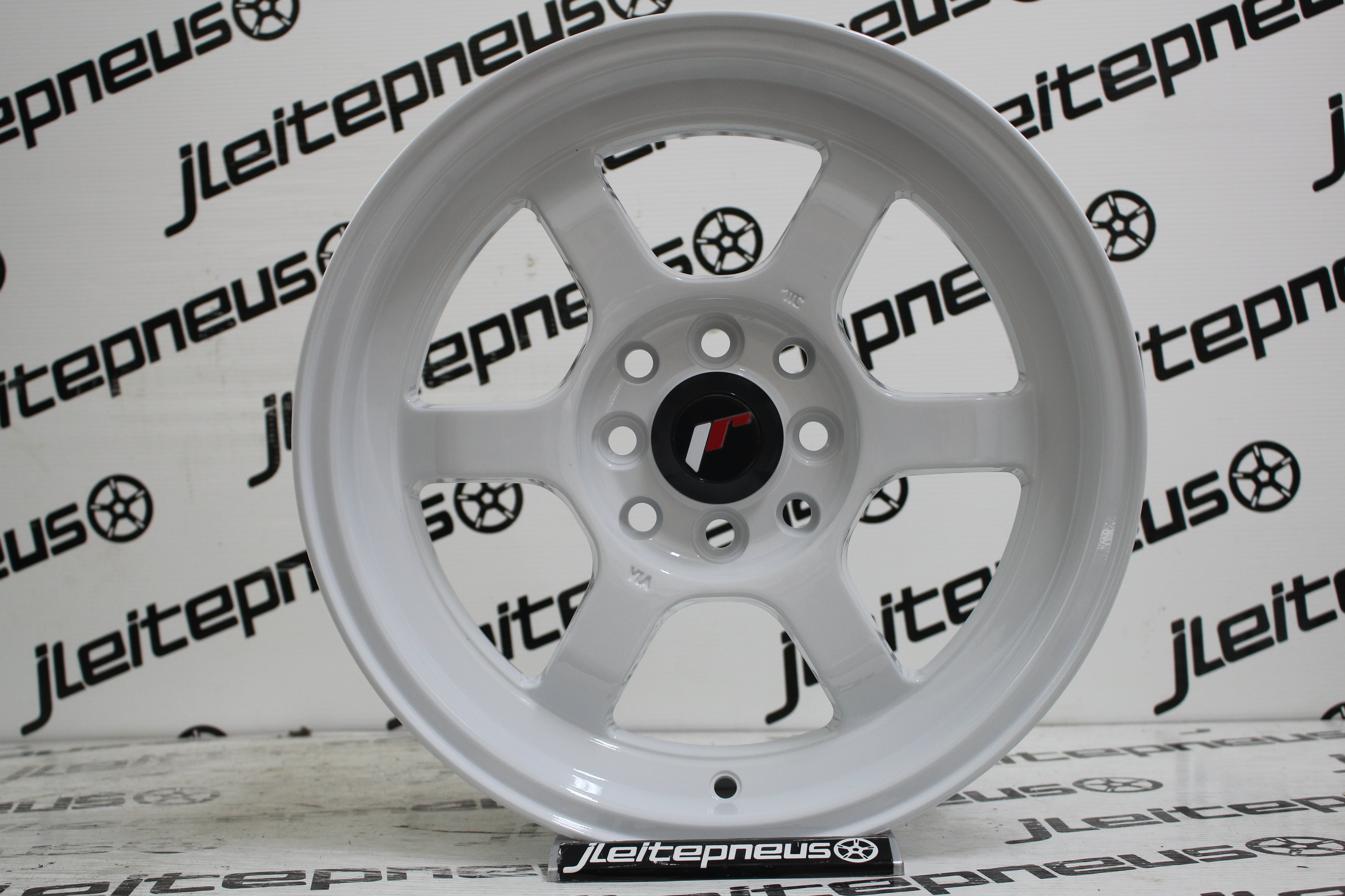 Jantes Novas Japan Racing JR12 15 4x100/114.3 7.5 ET26 - Fazemos Montagem/Envio