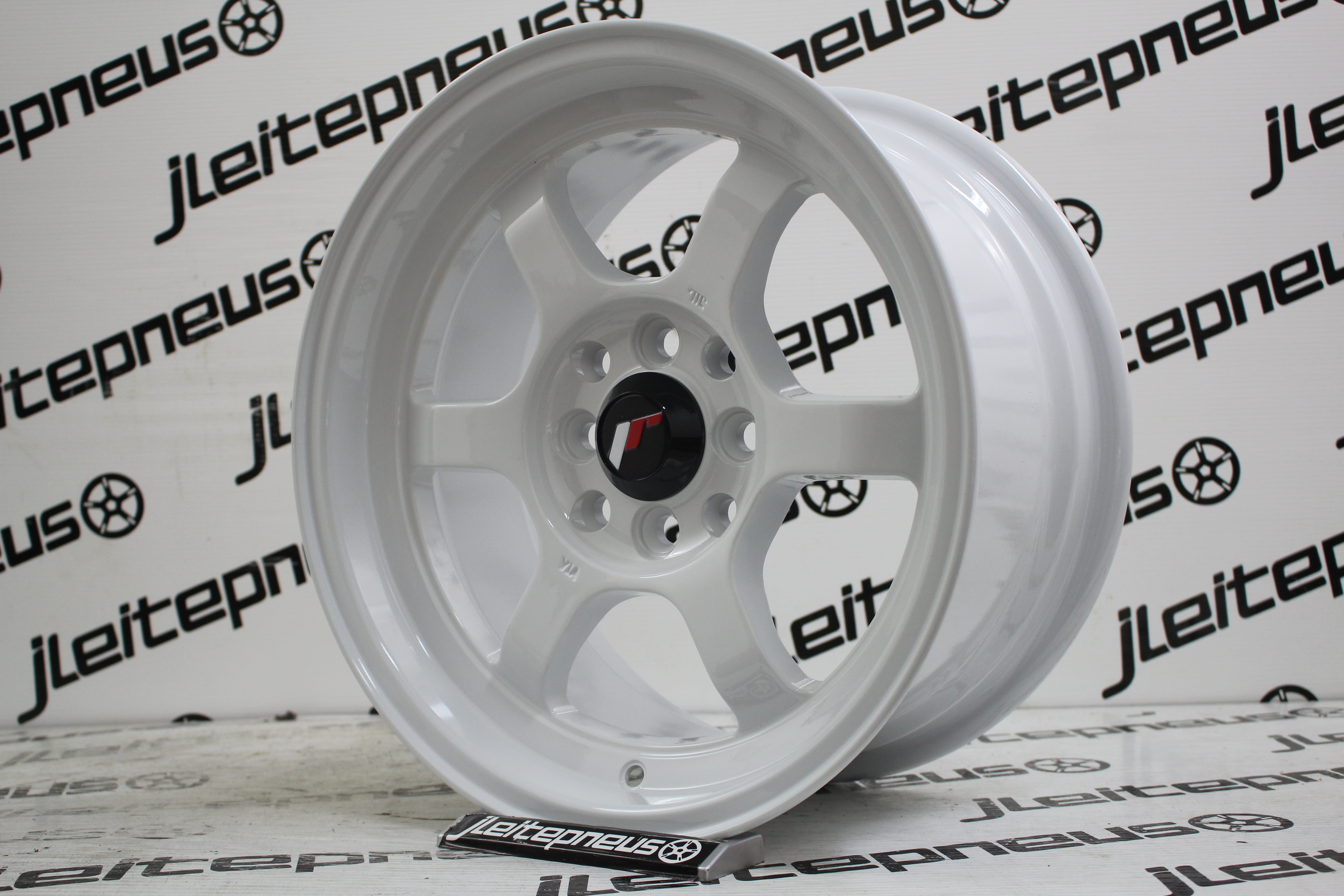 Jantes Novas Japan Racing JR12 15 4x100/114.3 7.5 ET26 - Fazemos Montagem/Envio