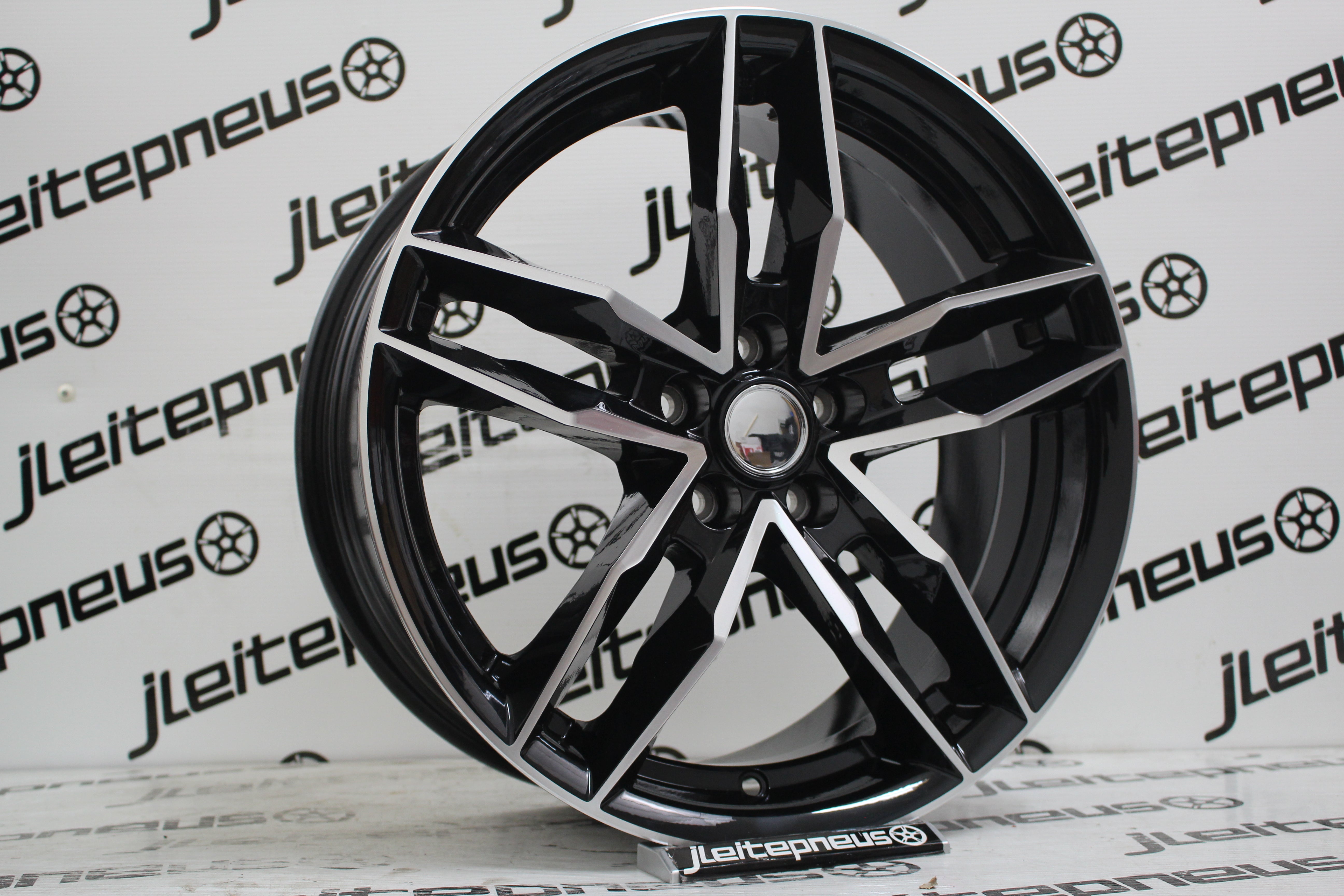 Jantes Monaco 17 5x100 7.5 ET35 - Fazemos Montagem/Envio