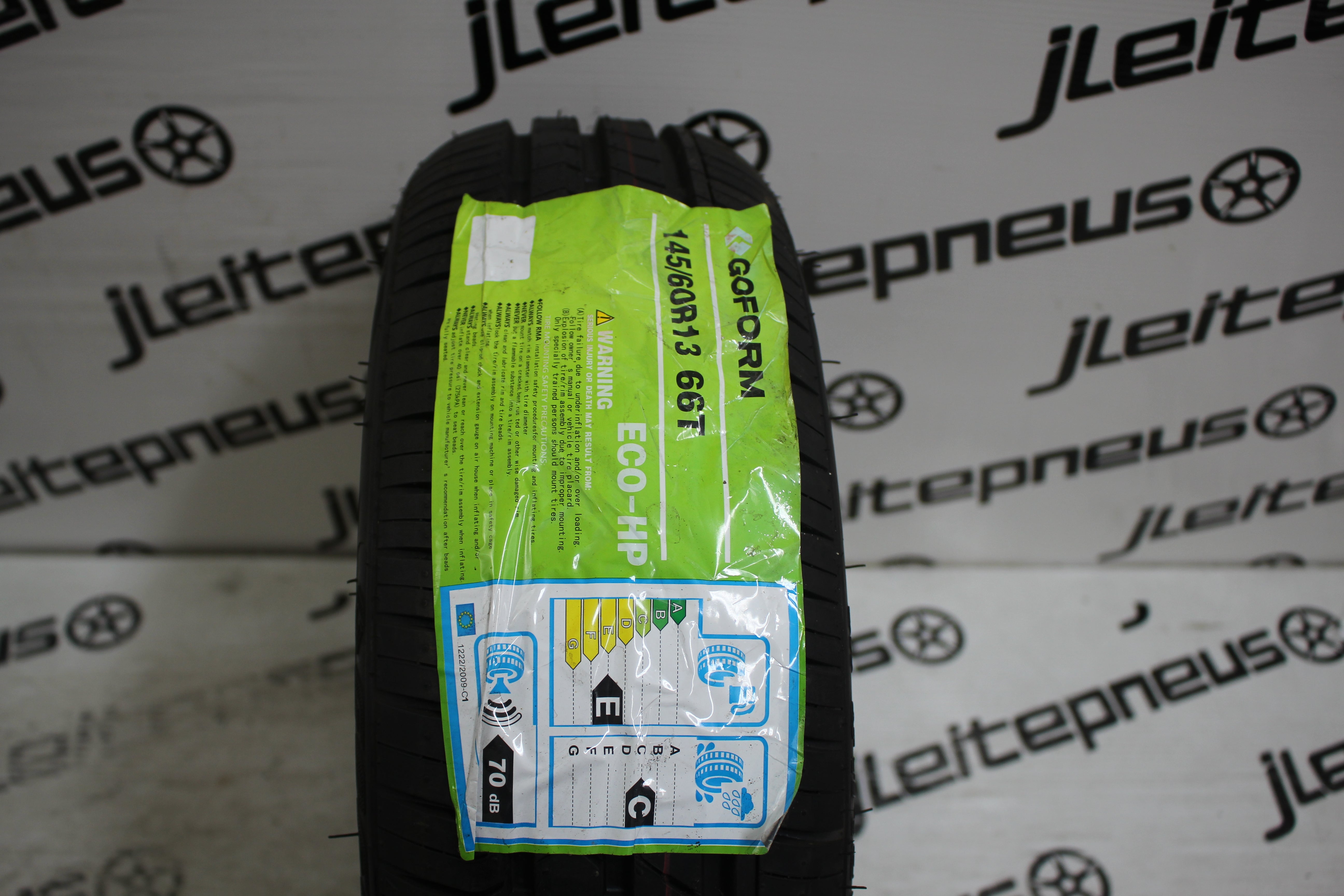 Pneus Novos GoForm 145/60R13 - Fazemos Montagem/Envio