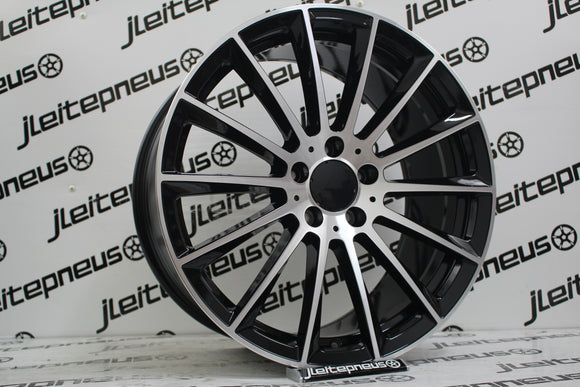 Jantes Novas Mercedes Turbine AMG 19 5x112 8.5+9.5 ET36+43 - Fazemos Montagem/Envio