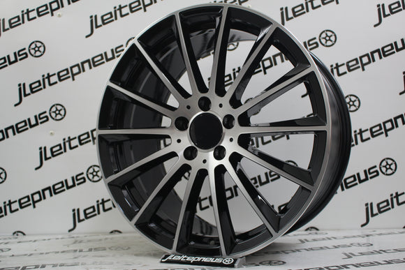 Jantes Novas Mercedes Turbine AMG 19 5x112 8.5+9.5 ET36+43 - Fazemos Montagem/Envio
