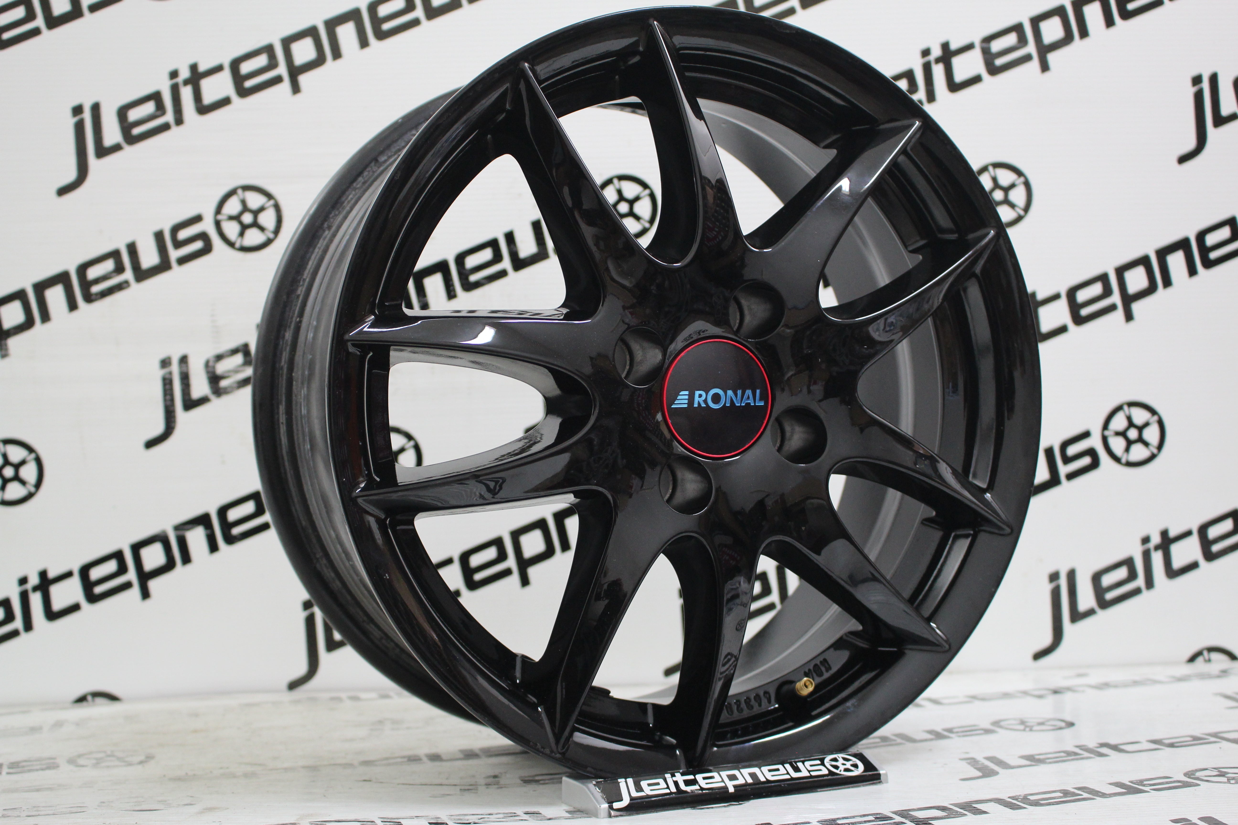 Jantes Ronal R46 15 4x100 6.5 ET38 - Fazemos Montagem/Envio