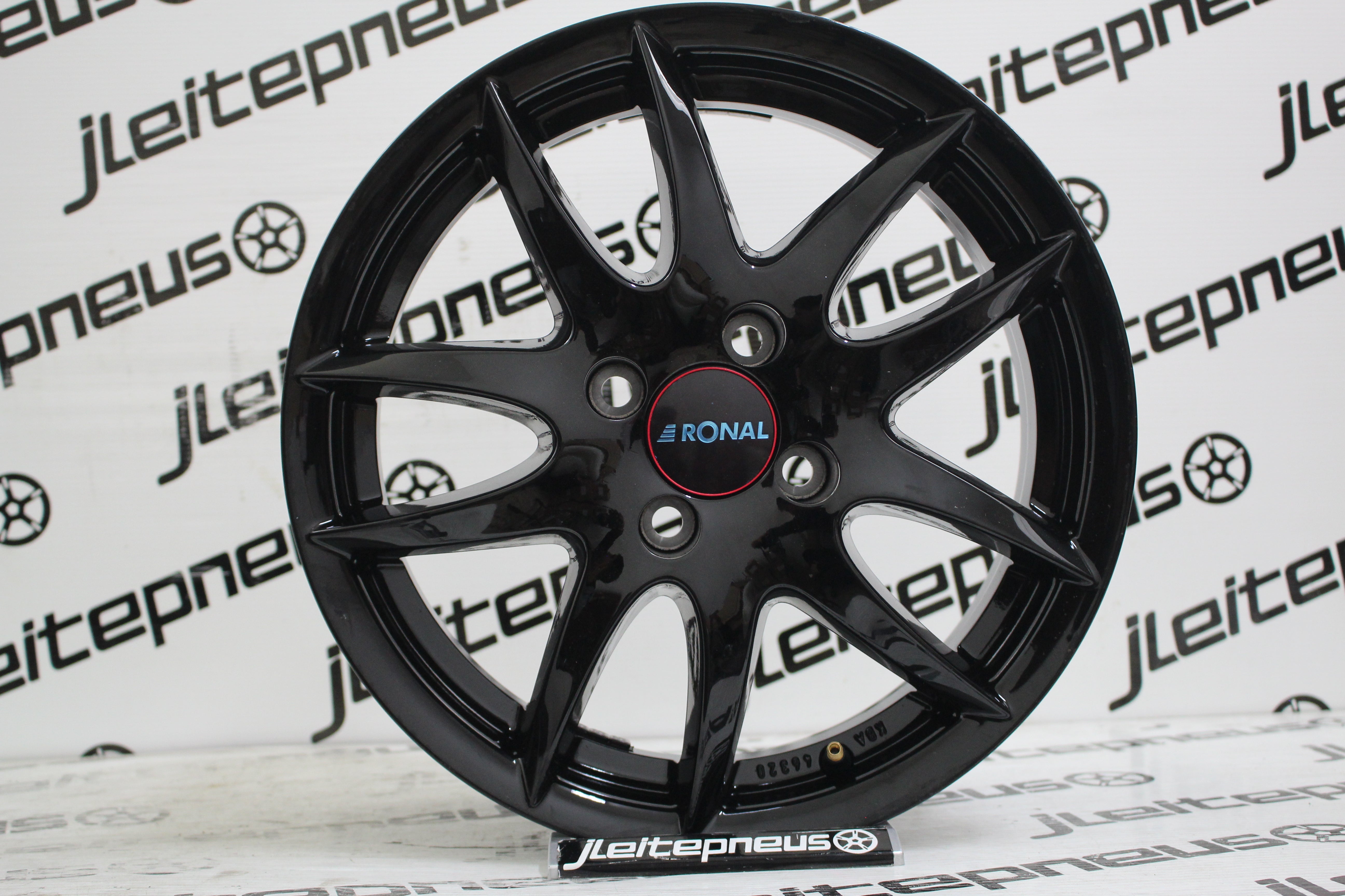 Jantes Ronal R46 15 4x100 6.5 ET38 - Fazemos Montagem/Envio