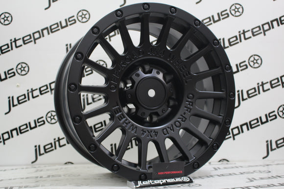 Jantes Novas RL Wheels 4x4 17 6x139.7 8.5 ET-12 - Fazemos Montagem/Envio