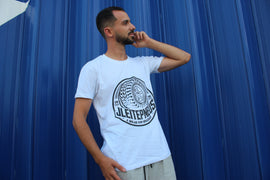 T-Shirt Branca J. Leite Pneus - A Rodar com Qualidade desde 2010 - G3 - 0