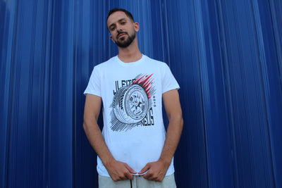 T-Shirt Branca J. Leite Pneus - A Rodar com Qualidade desde 2010 - G1