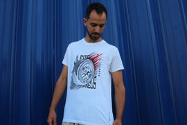 T-Shirt Branca J. Leite Pneus - A Rodar com Qualidade desde 2010 - G1 - 0