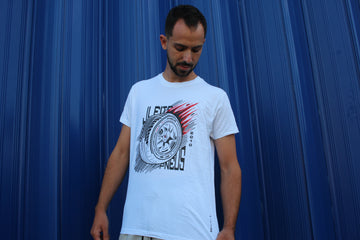 T-Shirt Branca J. Leite Pneus - A Rodar com Qualidade desde 2010 - G1 - 0