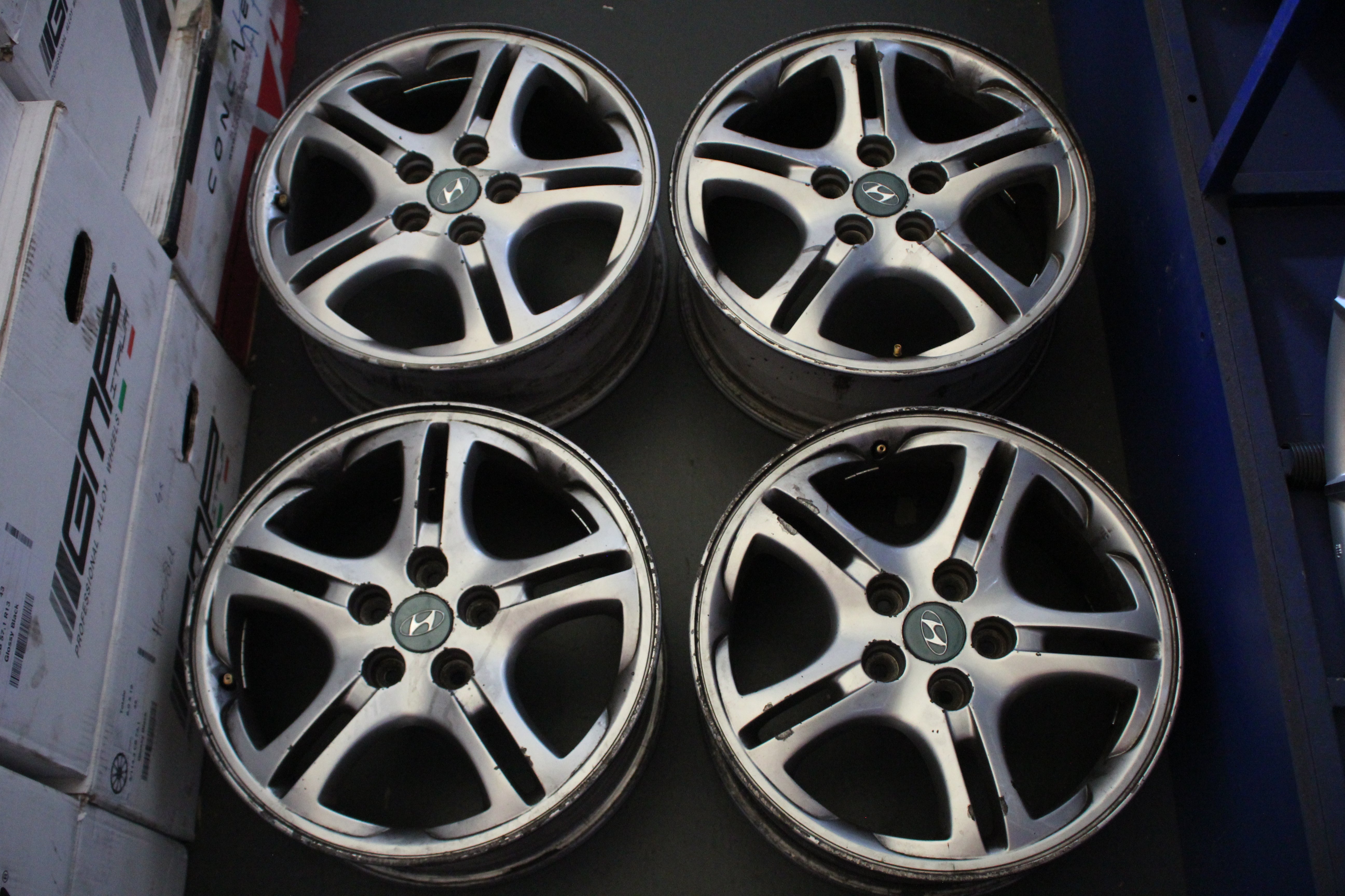 Jantes Originais Hyundai 17 5x114.3 7 ET48 - Fazemos Montagem/Envio