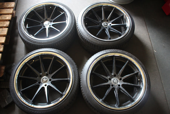 Jantes Aversus Aurélia 20 5x112 10 ET33 + Pneus Gislaved 255/35/20 - Fazemos Montagem/Envio