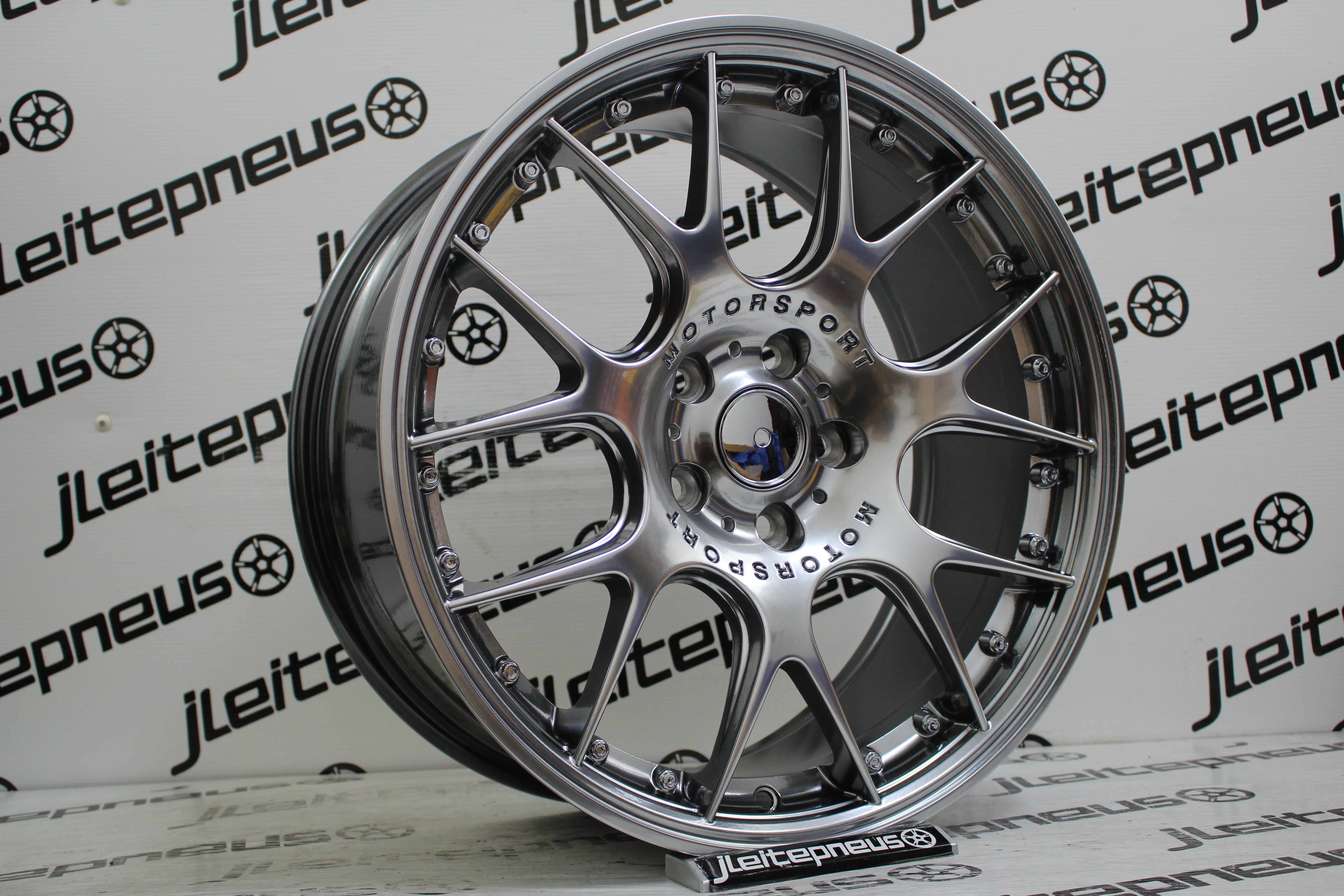 Jantes Novas Style BBS Motosport 18 5x120 8 ET38 - Fazemos Montagem/Envio