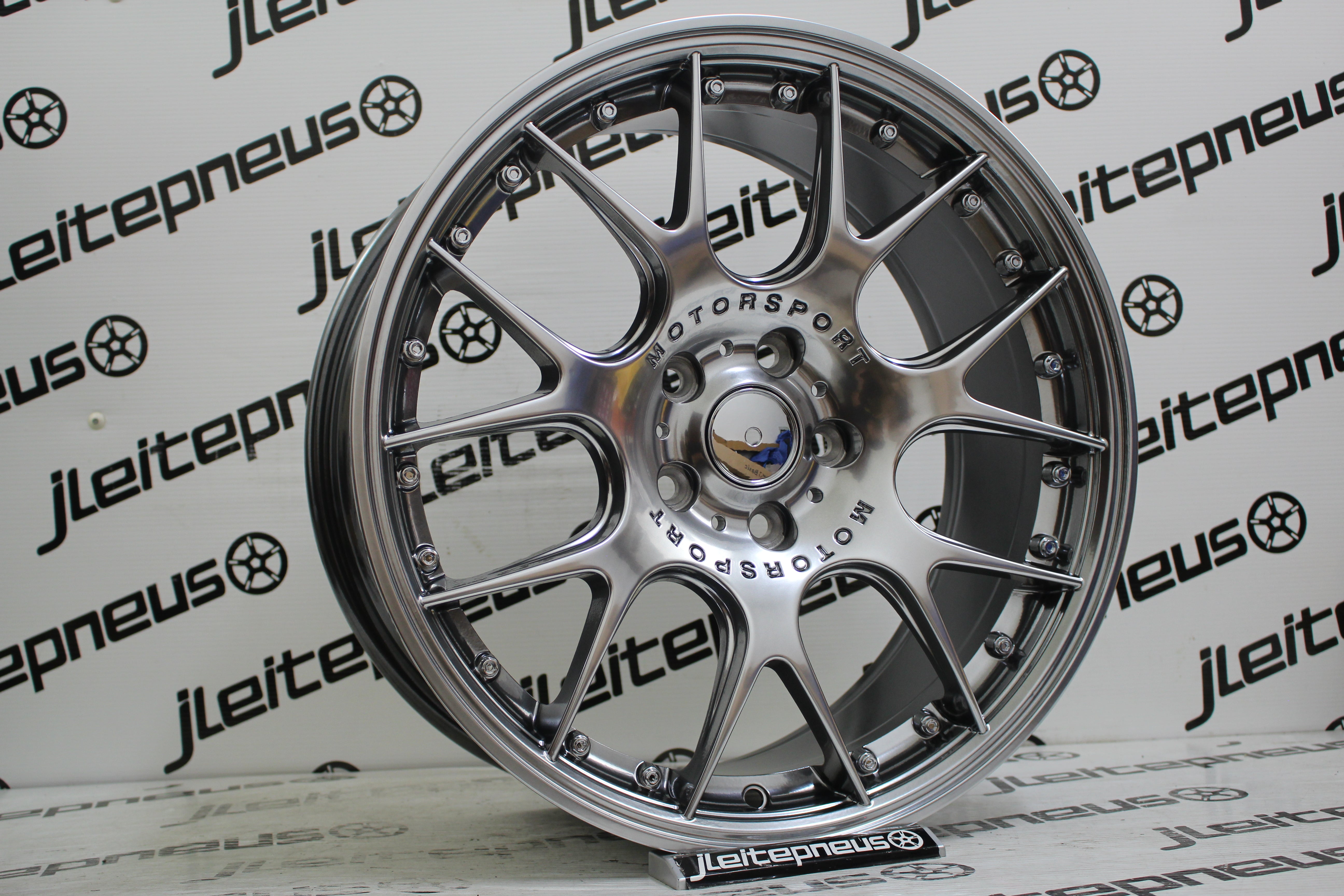 Jantes Novas Style BBS Motosport 18 5x120 8 ET38 - Fazemos Montagem/Envio