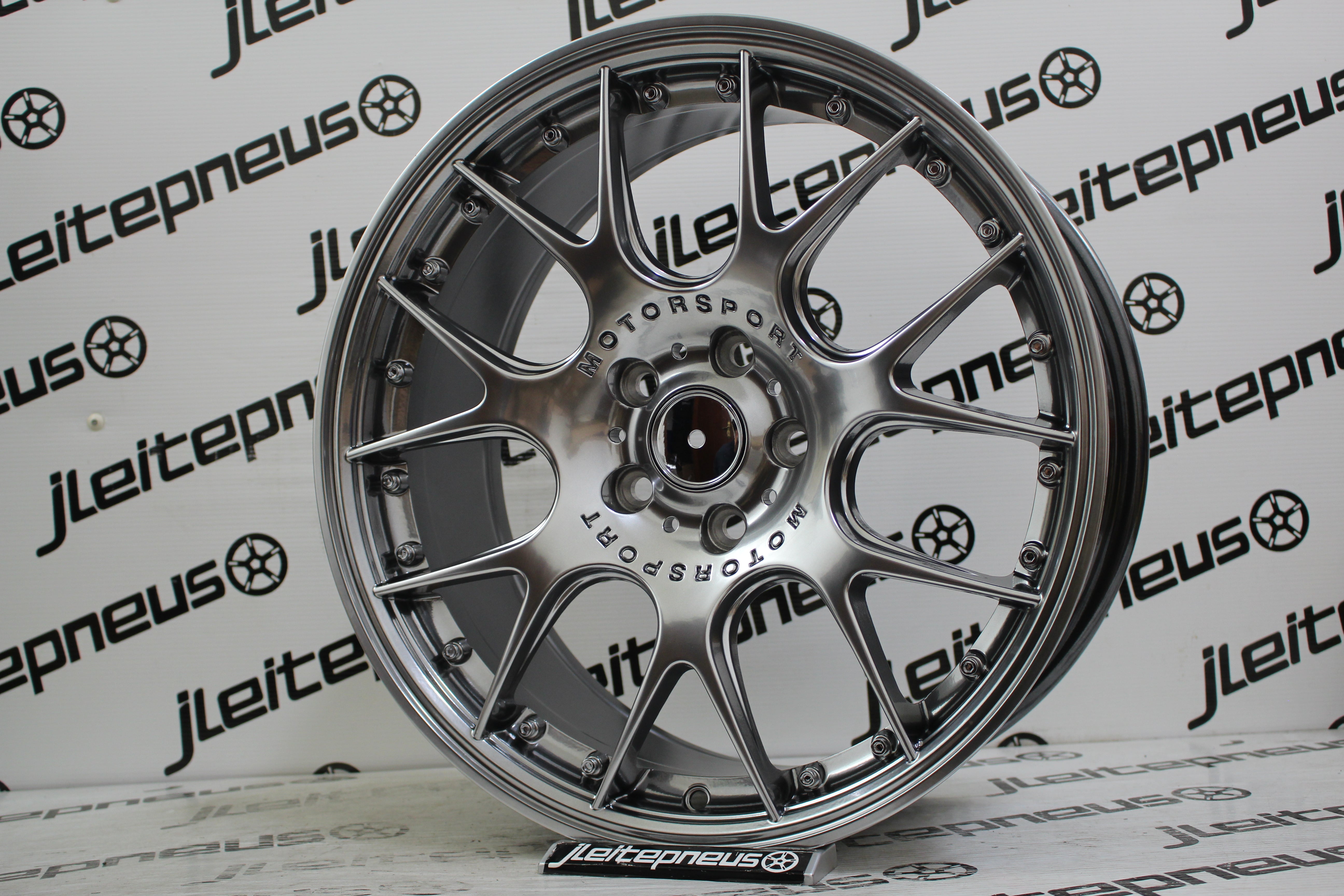 Jantes Novas Style BBS Motosport 18 5x120 8 ET38 - Fazemos Montagem/Envio
