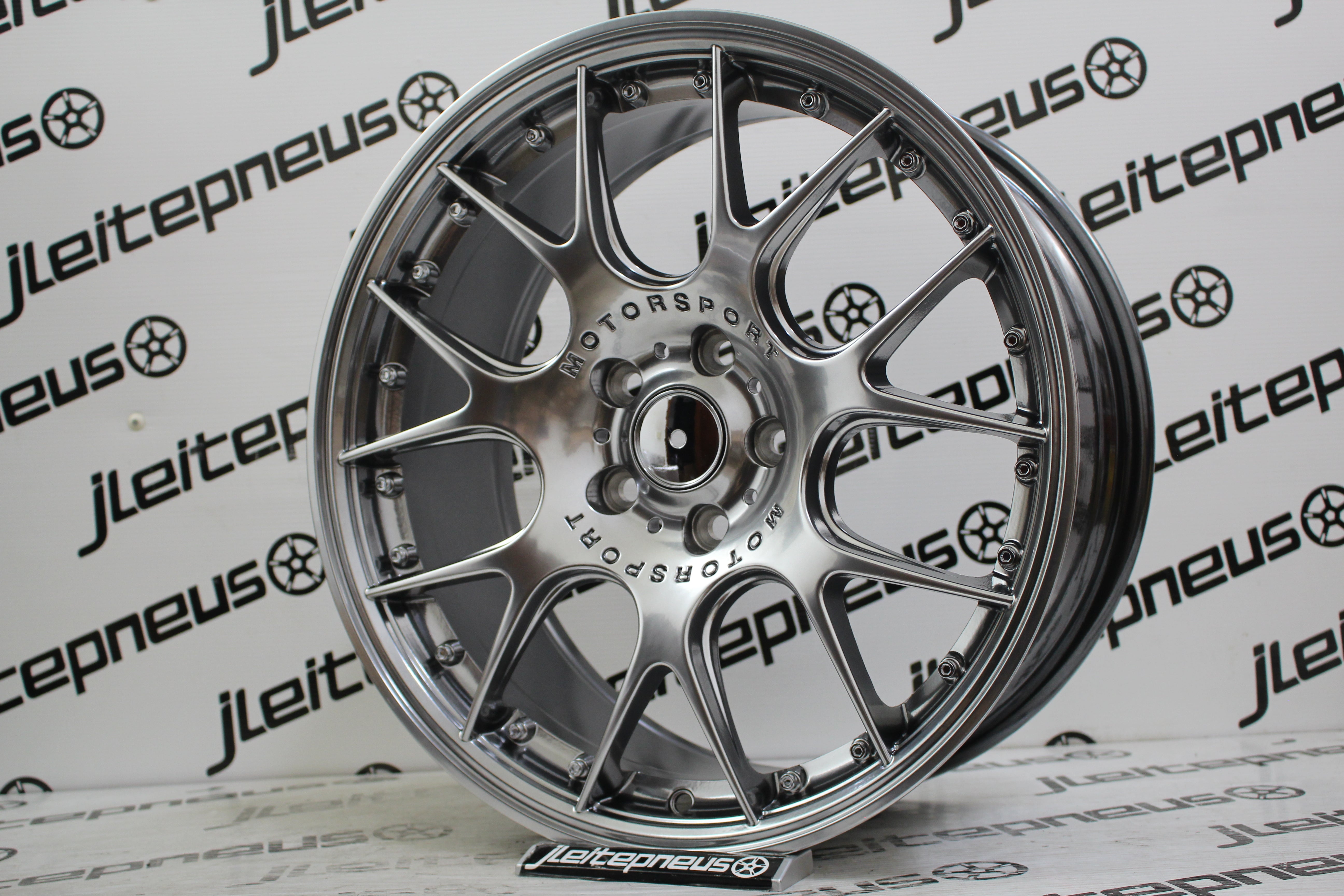 Jantes Novas Style BBS Motosport 18 5x112 8 ET40 - Fazemos Montagem/Envio