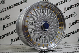 Jantes Novas Style BBS RS 15 4x100/108 6.5 ET23 - Fazemos Montagem/Envio