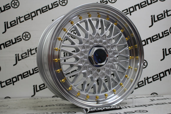 Jantes Novas Style BBS RS 16 5x100/112 7 ET30 - Fazemos Montagem/Envio