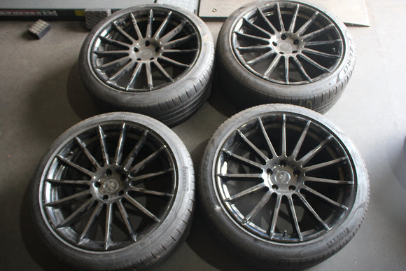 Jantes Aversus 22 5x127 10.5 ET42 + Pneus Pirelli P-Zero 275/40/22 - Fazemos Montagem/Envio