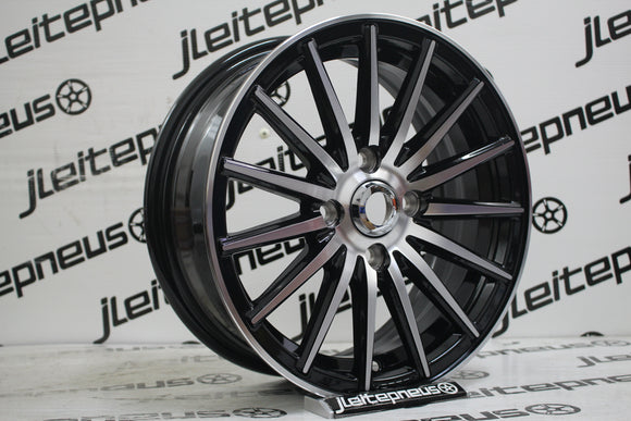 Jantes Novas Style Vossen 14 4x100 5.5 ET35 - Fazemos Montagem/Envio