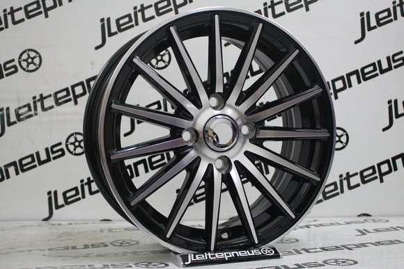 Jantes Novas Style Vossen 14 4x100 5.5 ET35 - Fazemos Montagem/Envio