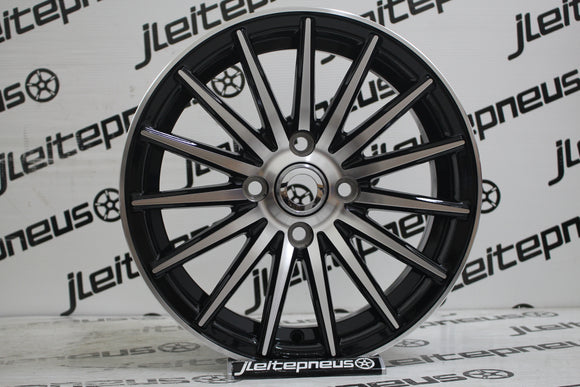 Jantes Novas Style Vossen 14 4x100 5.5 ET35 - Fazemos Montagem/Envio