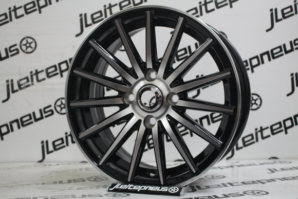 Jantes Novas Style Vossen 14 4x100 5.5 ET35 - Fazemos Montagem/Envio