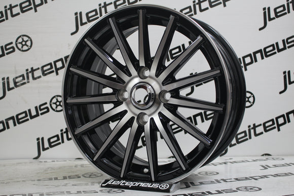 Jantes Novas Style Vossen 14 4x100 5.5 ET35 - Fazemos Montagem/Envio
