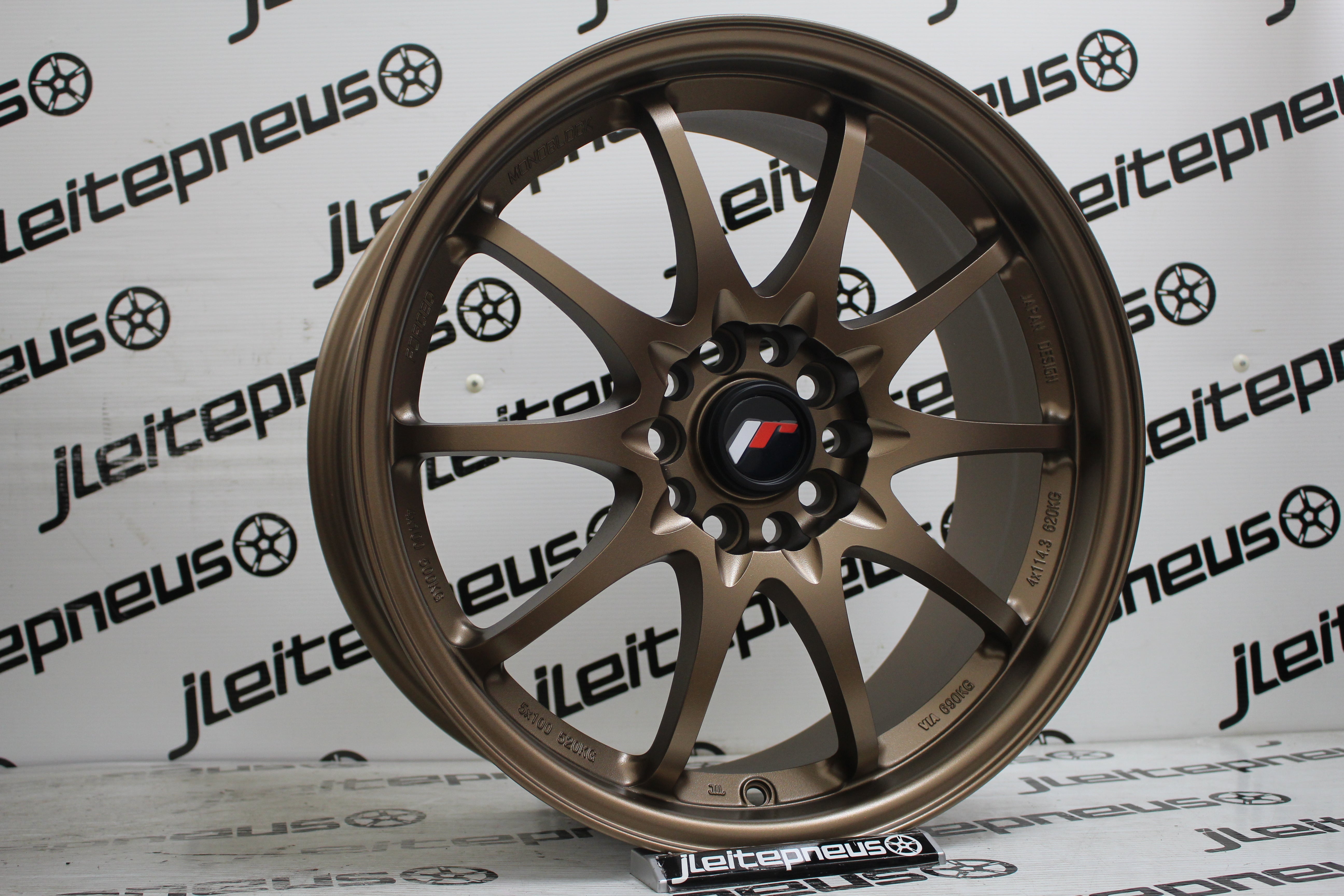 Jantes Novas Japan Racing JR5 17 5x108/112 7.5 ET35 - Fazemos Montagem/Envio