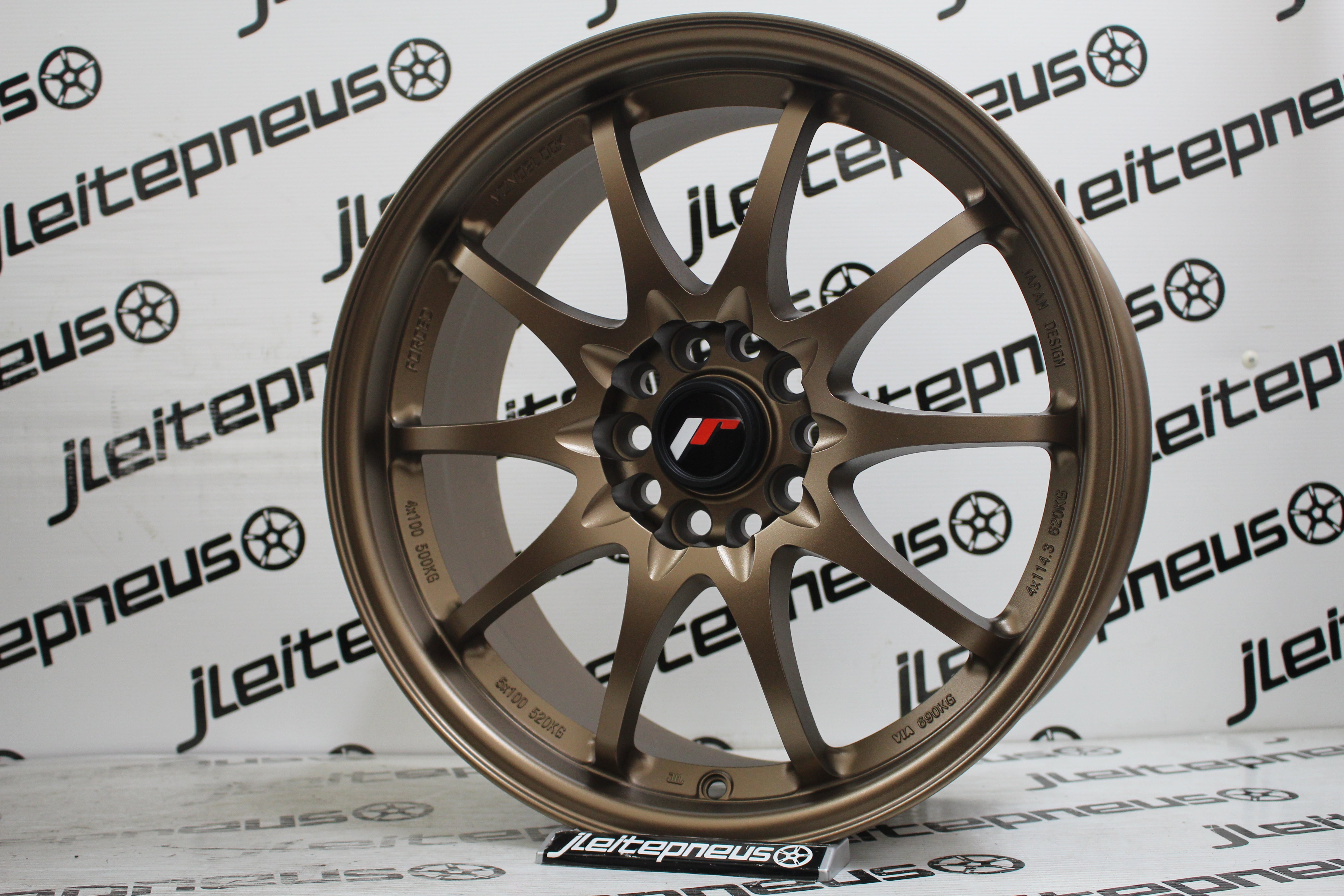 Jantes Novas Japan Racing JR5 17 5x108/112 7.5 ET35 - Fazemos Montagem/Envio