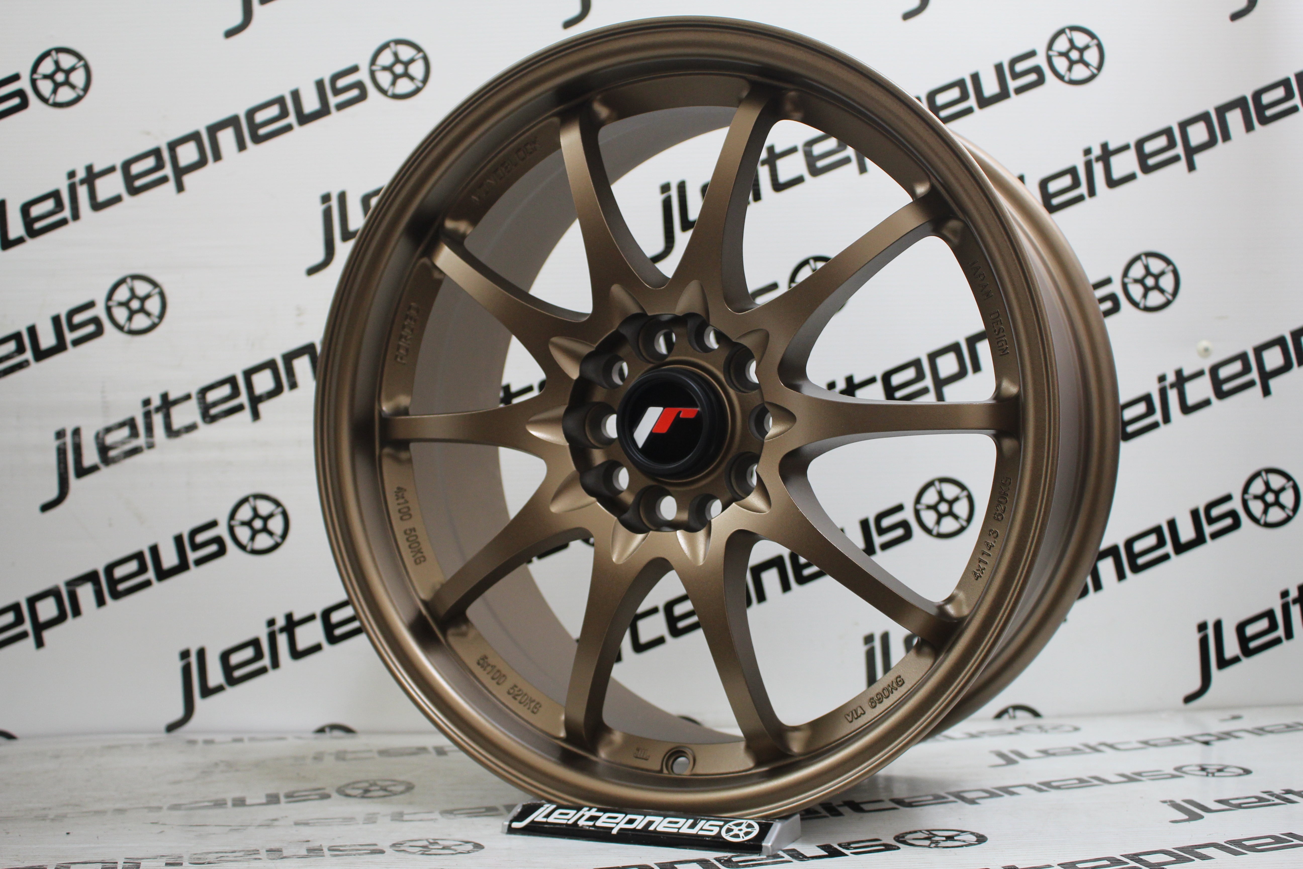 Jantes Novas Japan Racing JR5 17 5x108/112 7.5 ET35 - Fazemos Montagem/Envio