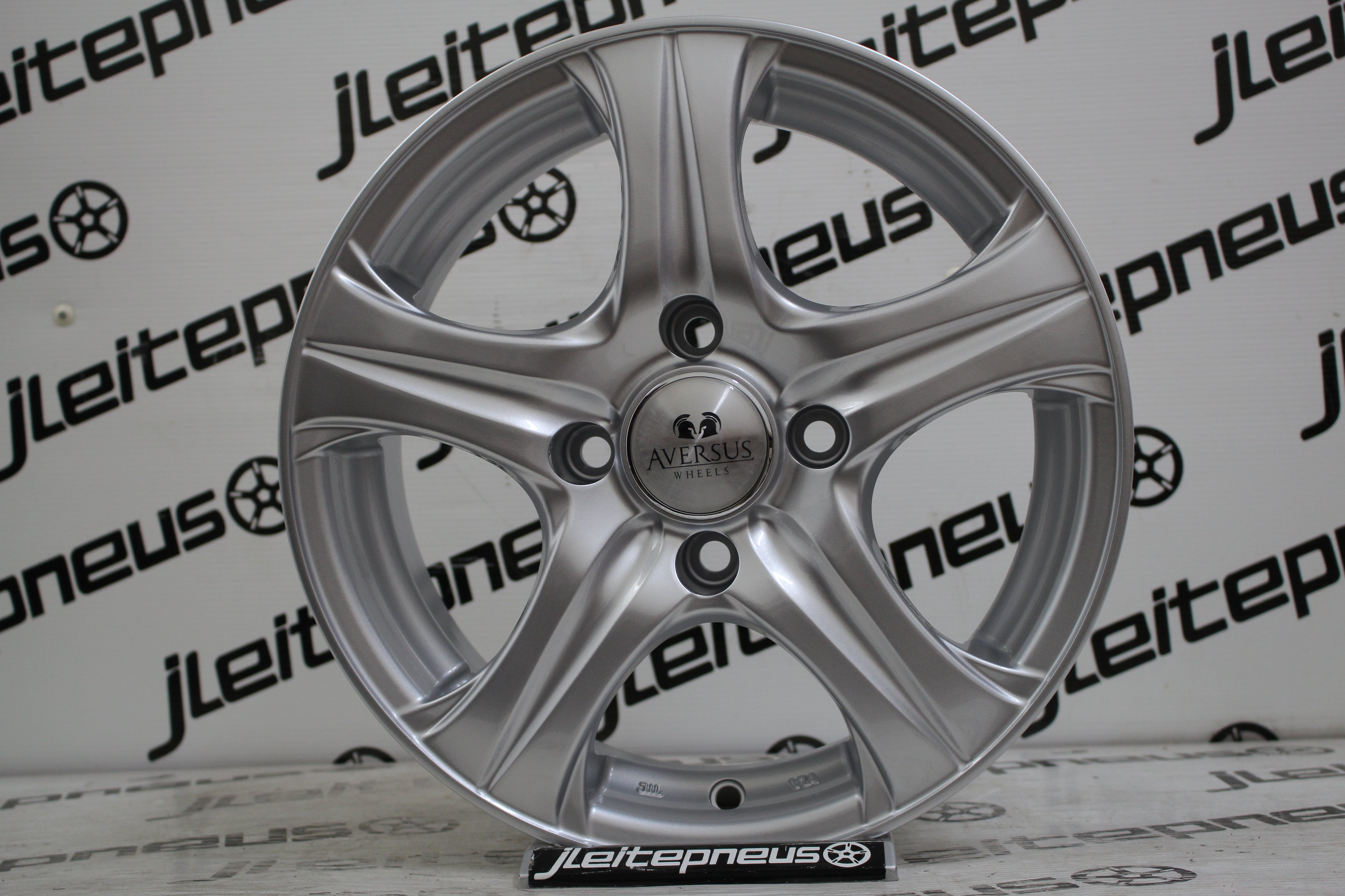 Jantes Novas Originais Aversus 14 4x108 6 ET20 - Fazemos Montagem/Envio