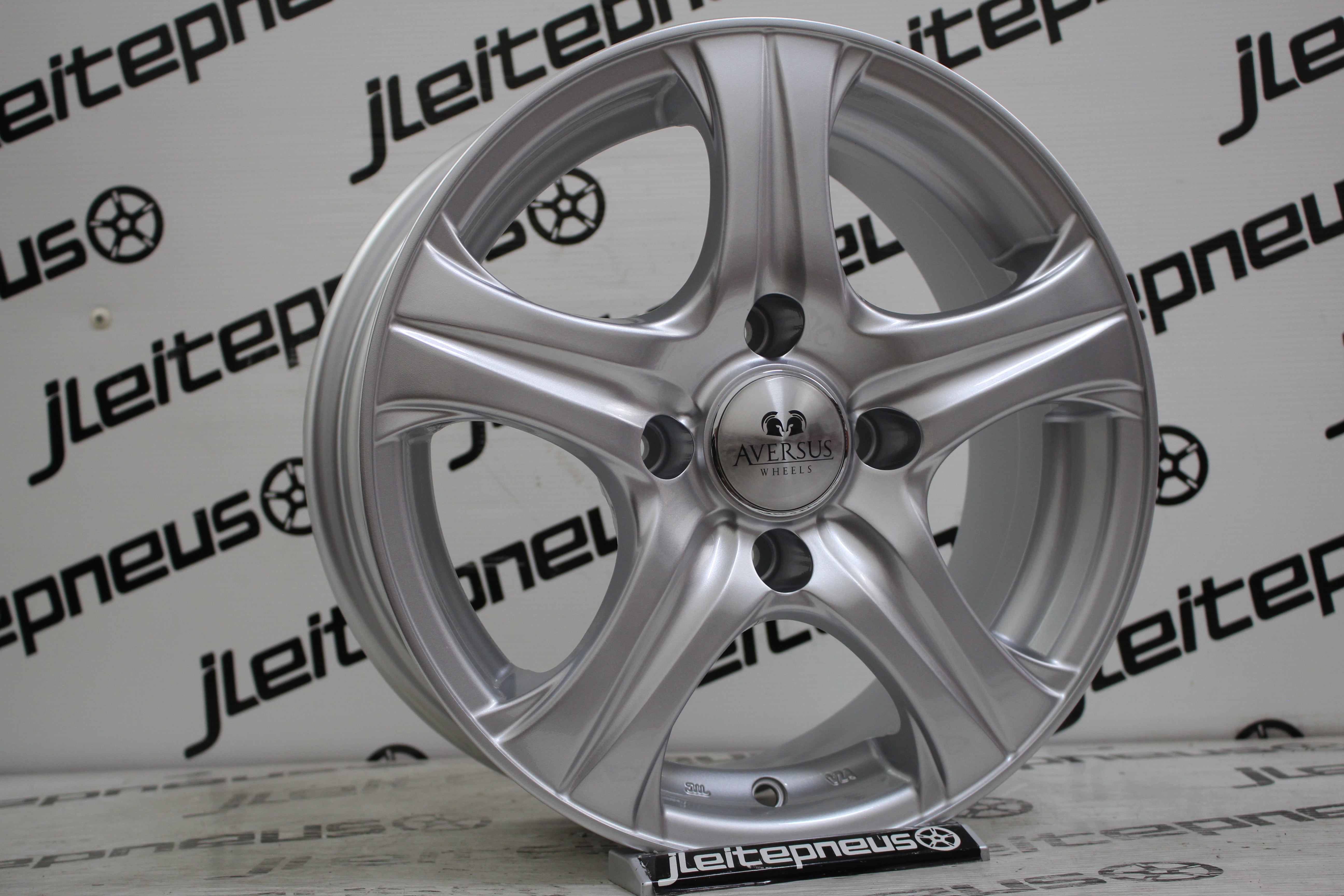 Jantes Novas Originais Aversus 15 5x114.3 6.5 ET40 - Fazemos Montagem/Envio
