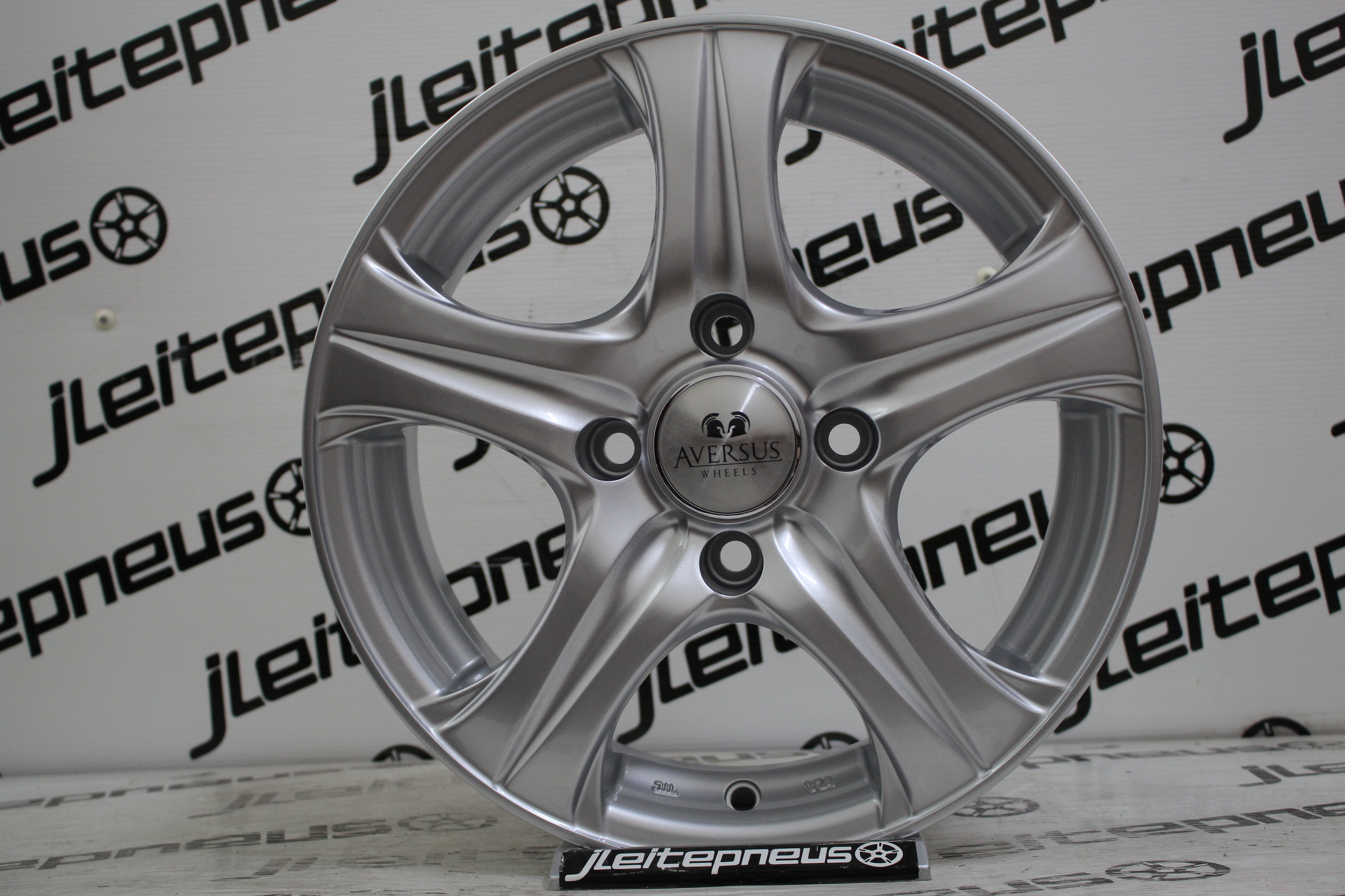 Jantes Novas Originais Aversus 15 5x114.3 6.5 ET40 - Fazemos Montagem/Envio