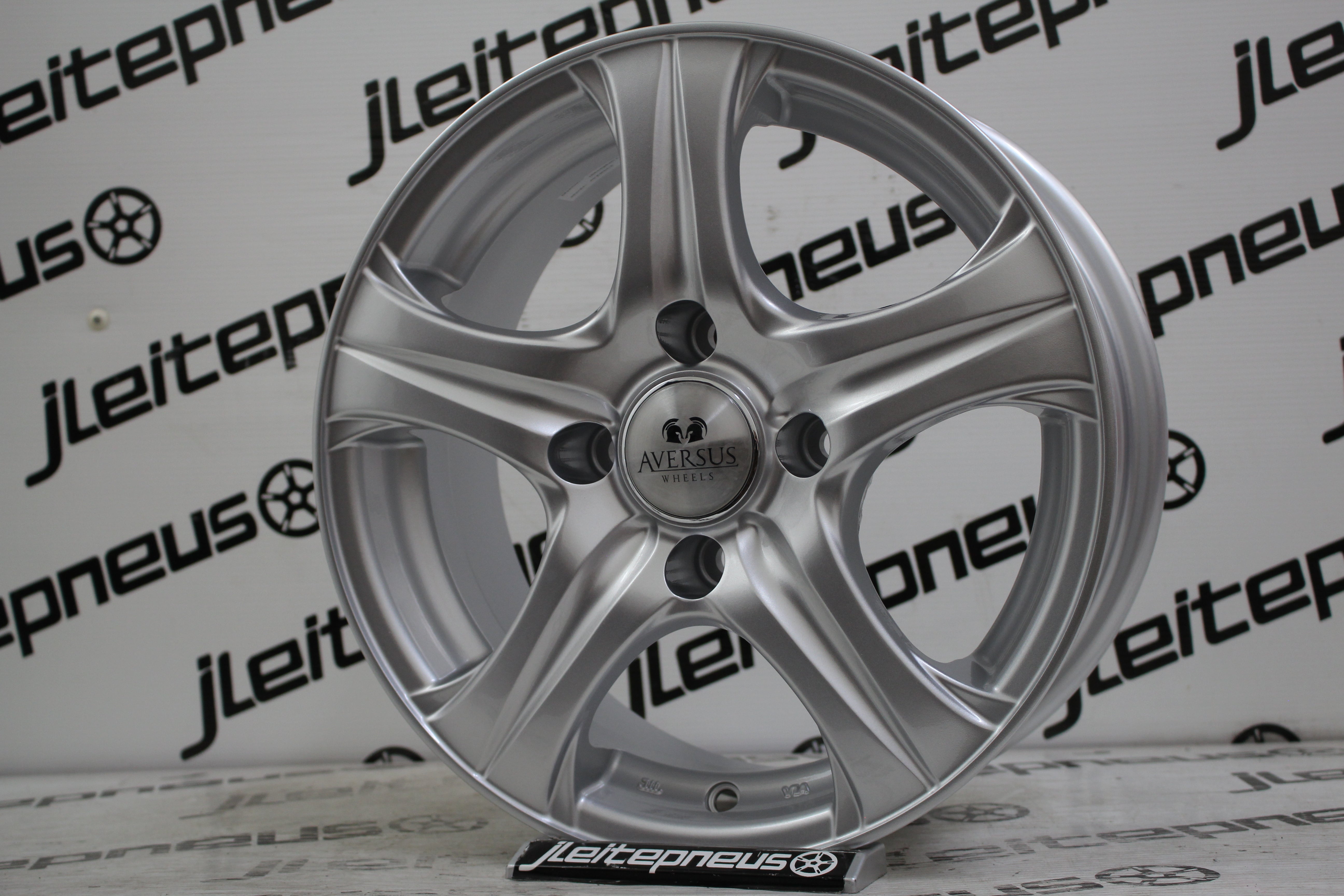 Jantes Novas Originais Aversus 15 5x114.3 6.5 ET40 - Fazemos Montagem/Envio