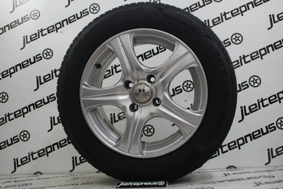 Jantes Originais Aversus 15 4x108 6.5 ET25 + Pneus 185/65/15 - Fazemos Montagem/Envio