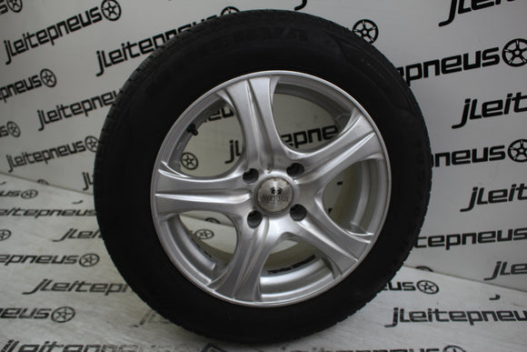 Jantes Originais Aversus 15 4x108 6.5 ET25 + Pneus 185/65/15 - Fazemos Montagem/Envio