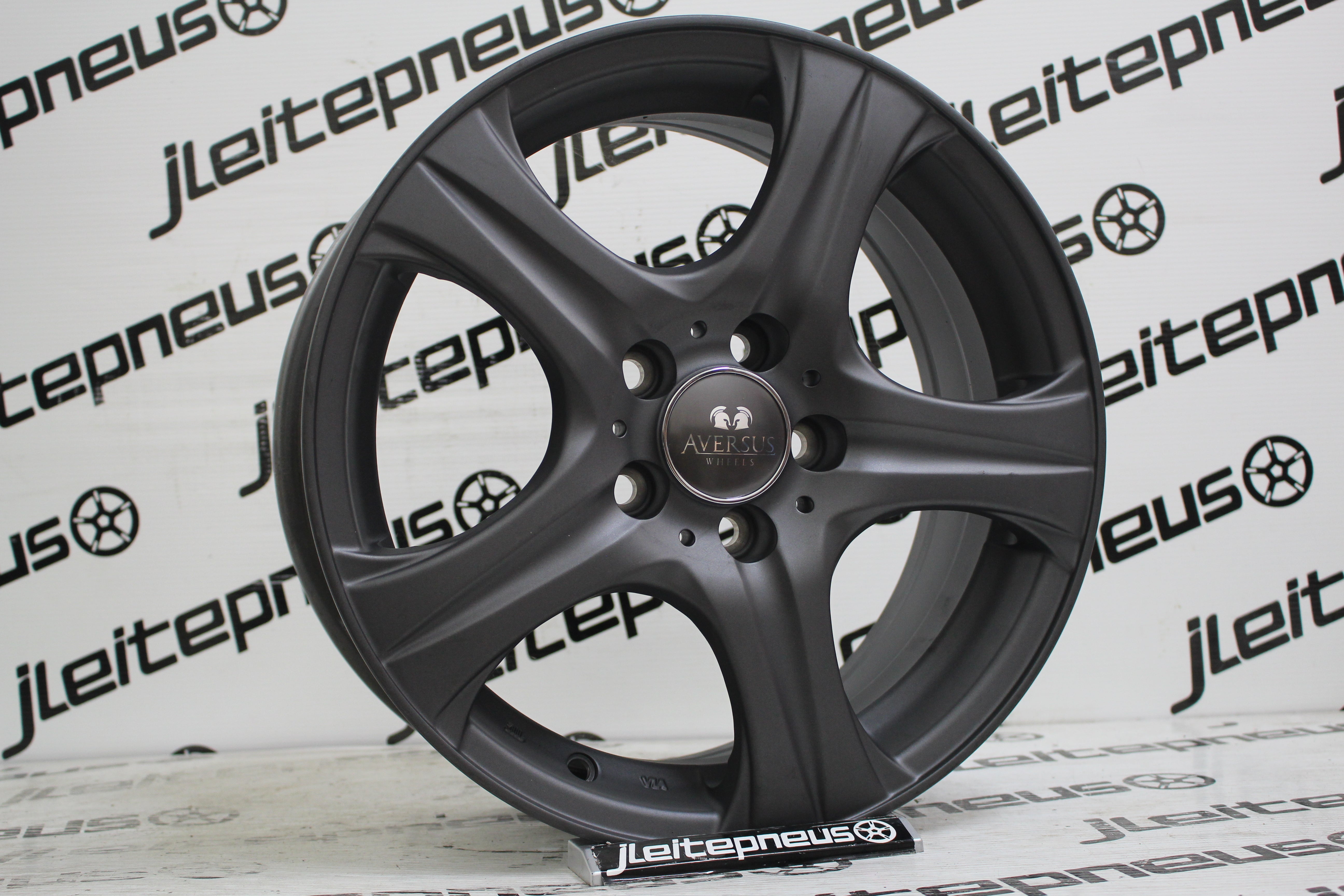 Jantes Originais Aversus 15 5x100 6.5 ET35 - Fazemos Montagem/Envio