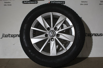 Jantes Originais VW 15 5x112 6 ET45 + Pneus Pirelli 195/65/15 - Fazemos Montagem/Envio
