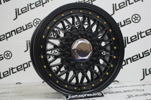 Jantes Novas Style BBS 14 4x100/114.3 5.5 ET30 - Fazemos Montagem/Envio