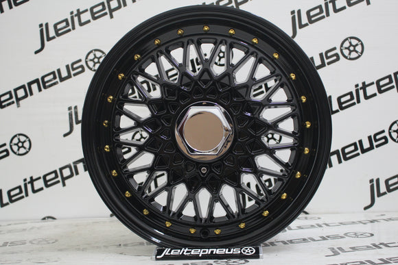 Jantes Novas Style BBS 14 4x100/114.3 5.5 ET30 - Fazemos Montagem/Envio