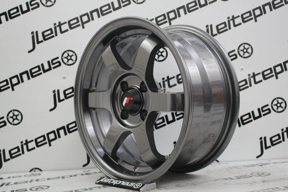 Jantes Novas JR3 15 4x100 7 ET25 - Fazemos Montagem/Envio