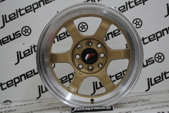 Jantes Novas Japan Racing JR12 15 4x100/114.3 7.5 ET26 - Fazemos Montagem/Envio