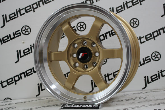 Jantes Novas Japan Racing JR12 15 4x100/114.3 7.5 ET26 - Fazemos Montagem/Envio
